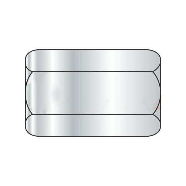 Newport Fasteners Coupling Nut, #10-24, Steel, Grade A, Zinc Plated, 3/4 in Lg, 5/16 in Hex Wd, 3500 PK NB303007B-3500 - main